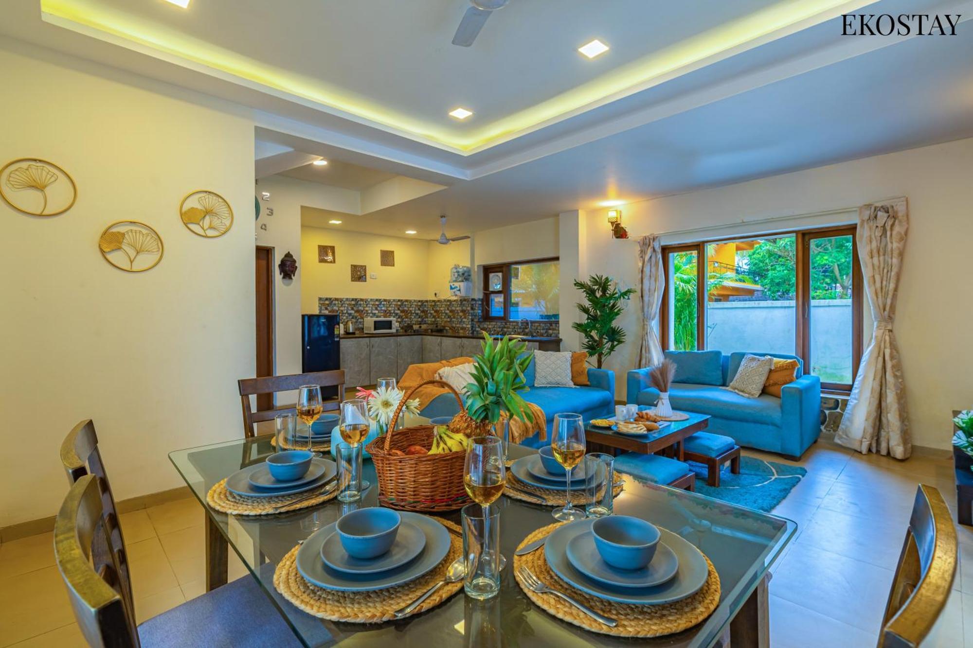 Eko Stay - Solace Villa I Charming Villa Close To Candolim Beach Exterior photo