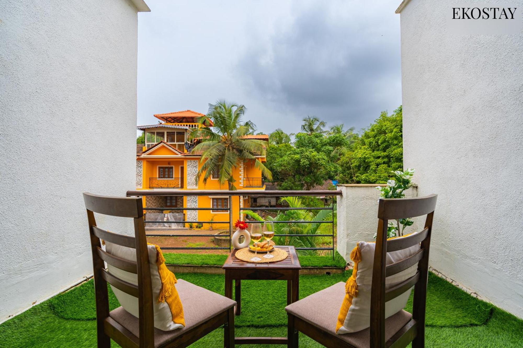 Eko Stay - Solace Villa I Charming Villa Close To Candolim Beach Exterior photo