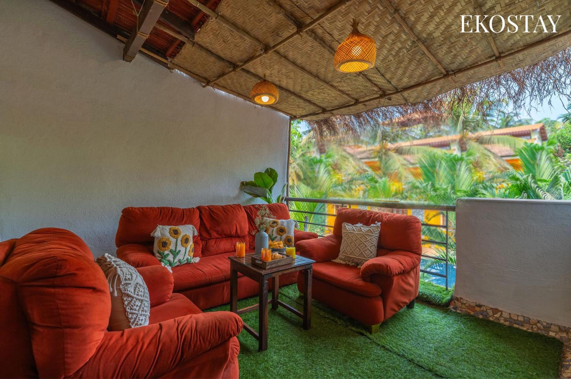 Eko Stay - Solace Villa I Charming Villa Close To Candolim Beach Exterior photo