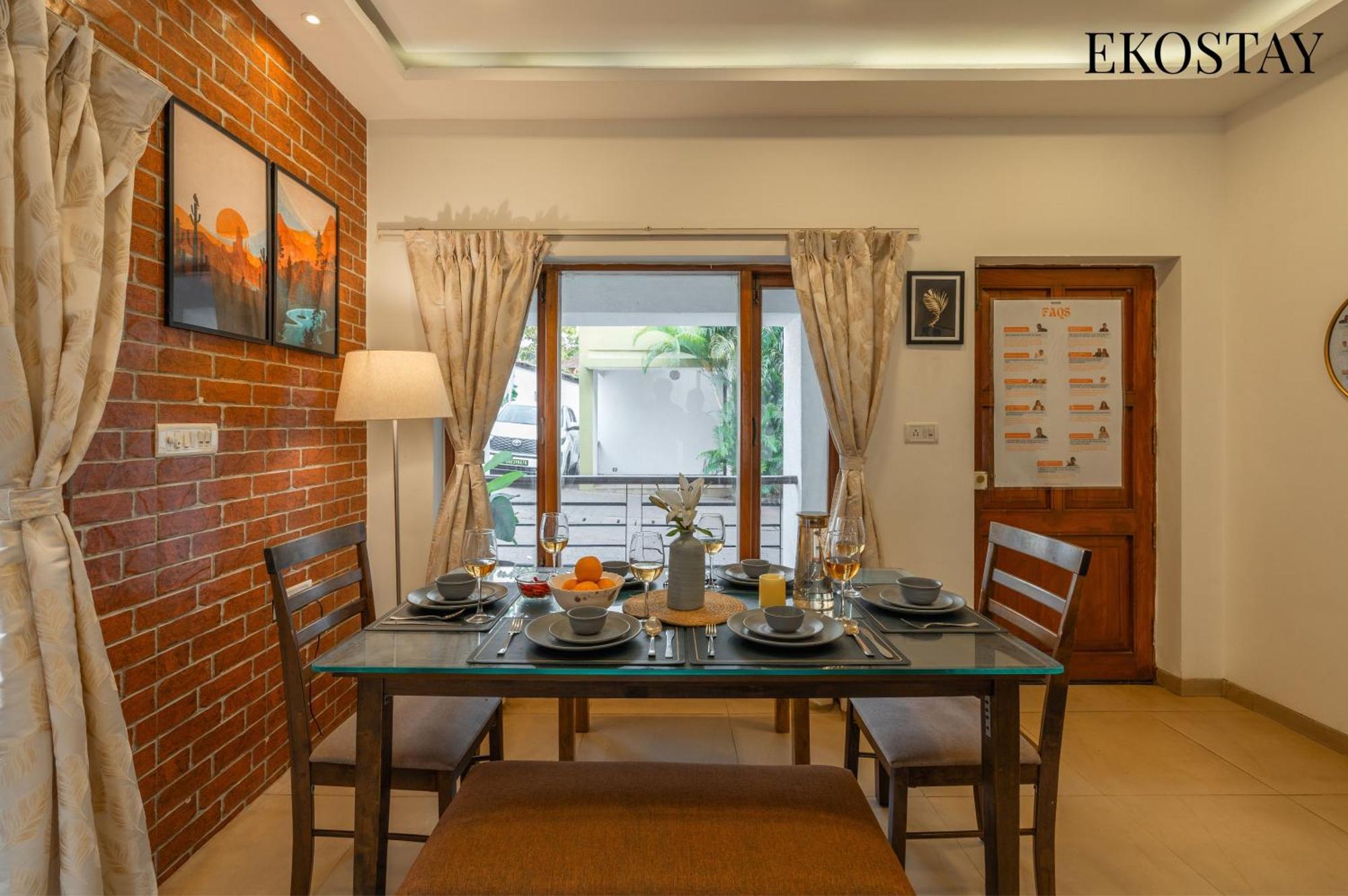Eko Stay - Solace Villa I Charming Villa Close To Candolim Beach Exterior photo
