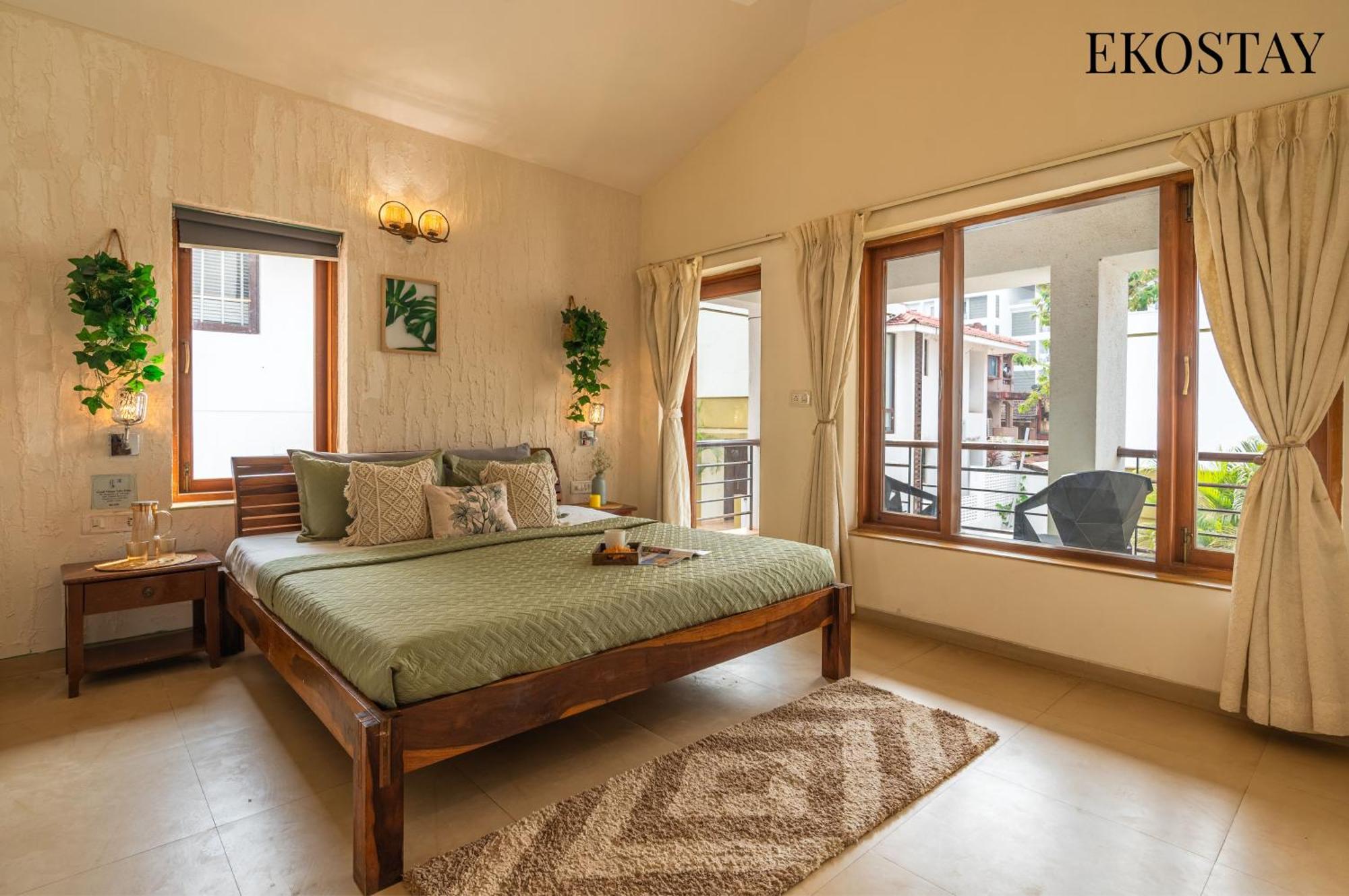 Eko Stay - Solace Villa I Charming Villa Close To Candolim Beach Exterior photo